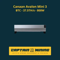 avalon mini 3 bitcoin miner