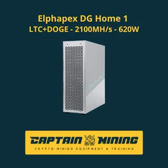 Elphapex DG Home 1 ASIC miner with liquid cooling, designed for Dogecoin and Litecoin mining