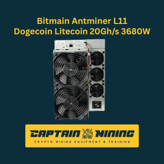 Bitmain Antminer L11 20Gh/s 3680W Dogecoin Litecoin Bells Miner