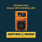 Nerdaxe Ultra 500Gh/s 12W Bitcoin Solo Miner