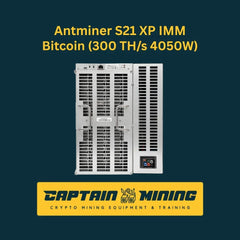 Bitmain Antminer S21 XP IMM 300Th/s 4050W Immersion Bitcoin Miner