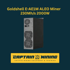 e-ae1m aleo miner asics