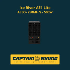 Iceriver AE1 Lite Aleo ASIC Miner - High Efficiency Mining Power