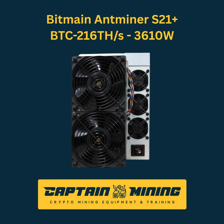 Bitmain Antminer S21+ — mineur Bitcoin SHA-256