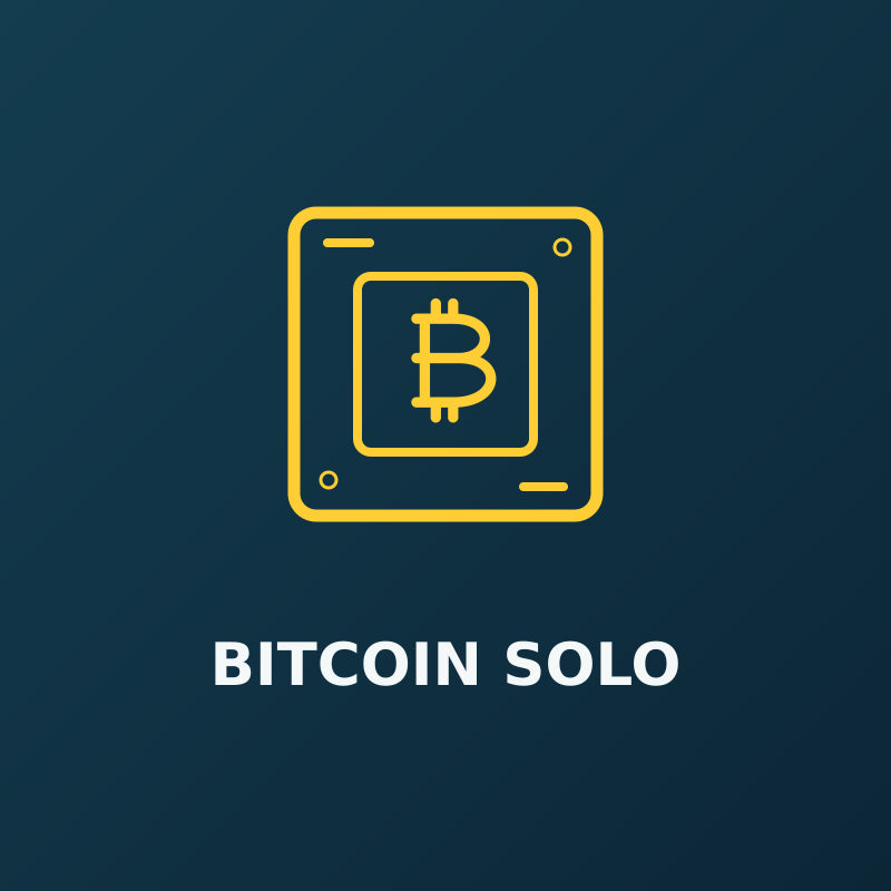 Collection de mineurs Bitcoin solo — circuit compact