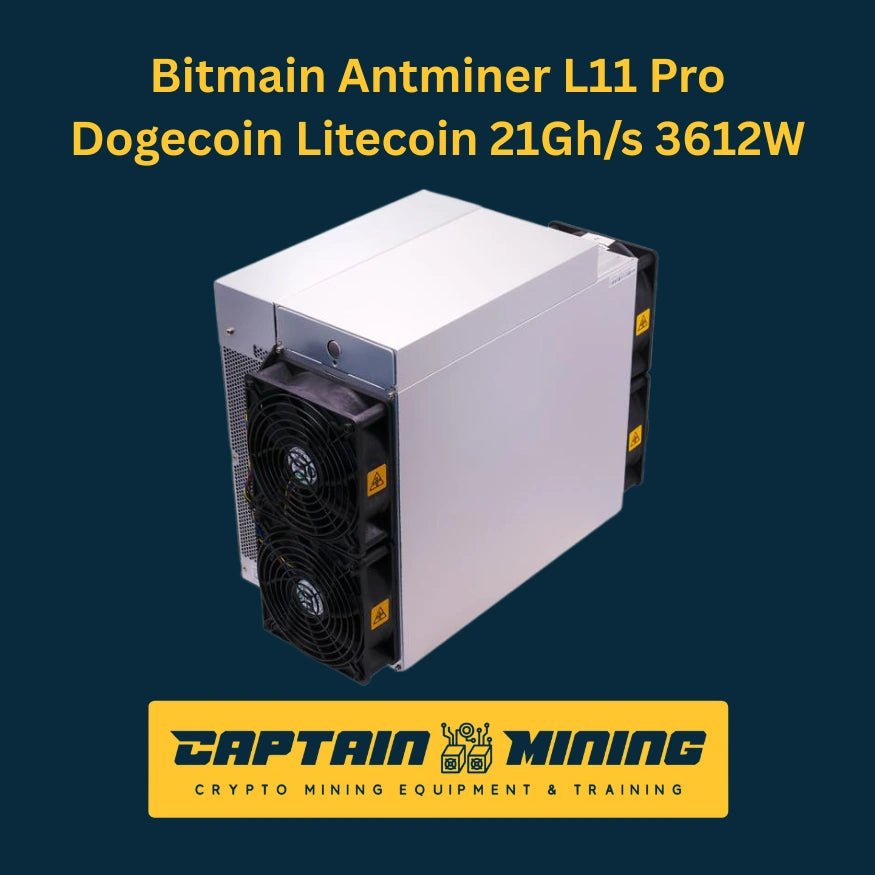 Bitmain Antminer L11 Pro 21GH/s – Scrypt Dogecoin Litecoin Miner 3612W