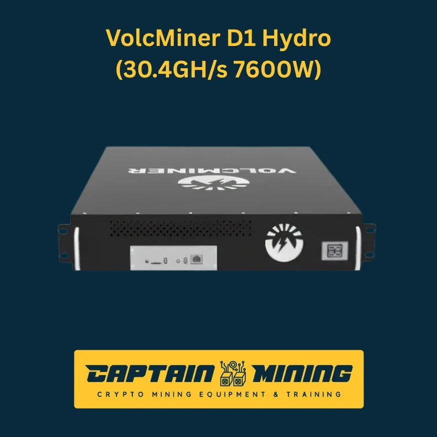 Volcminer D1 Hydro 32Gh/s 7950W Litecoin Dogecoin Bells Miner Main image