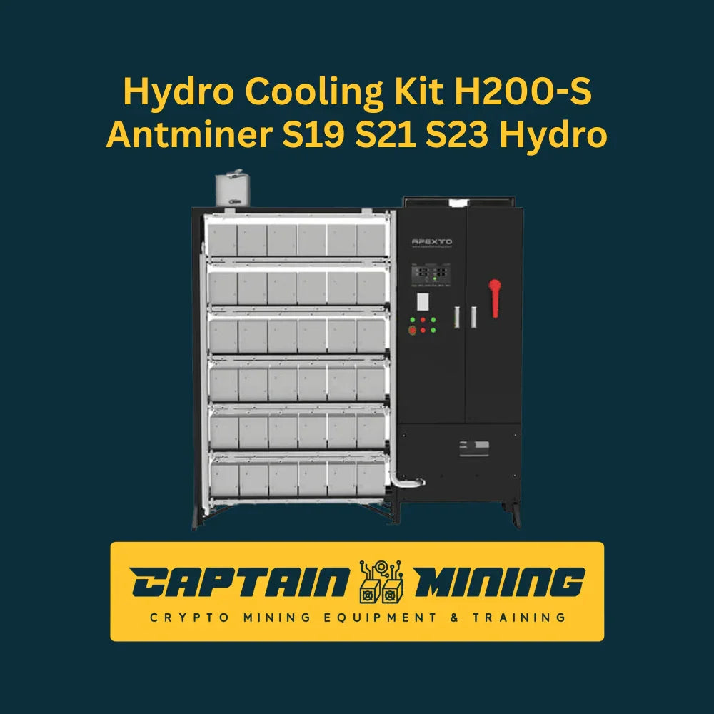 Hydro Cooling Kit H200-S Support 36 Units Antminer S19 S21 S23 Hydro Miners