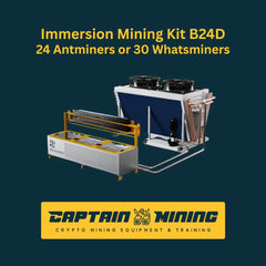 Immersion Cooling Tank B24D Crypto Mining Warehouse Deployment Solutions Supports 24 Antminers or 30 Whatsminers