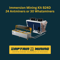 Immersion Cooling Tank B24D Crypto Mining Warehouse Deployment Solutions Supports 24 Antminers or 30 Whatsminers