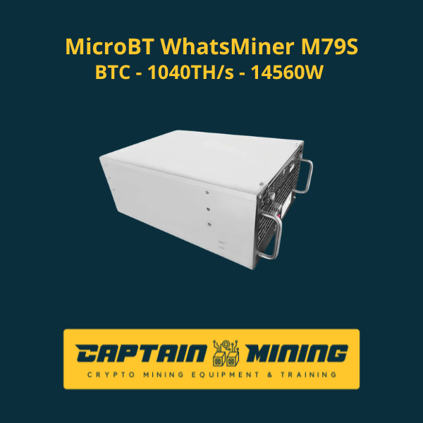 WhatsMiner M79S 1040TH/s – MicroBT Hydro Bitcoin ASIC Miner | Buy Now Imagen secundaria del producto
