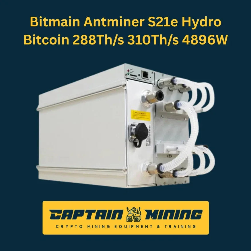 Bitmain Antminer S21e Hydro 288Th/s 310Th/s 4896W Bitcoin Miner Hydro Cooling Secondary image