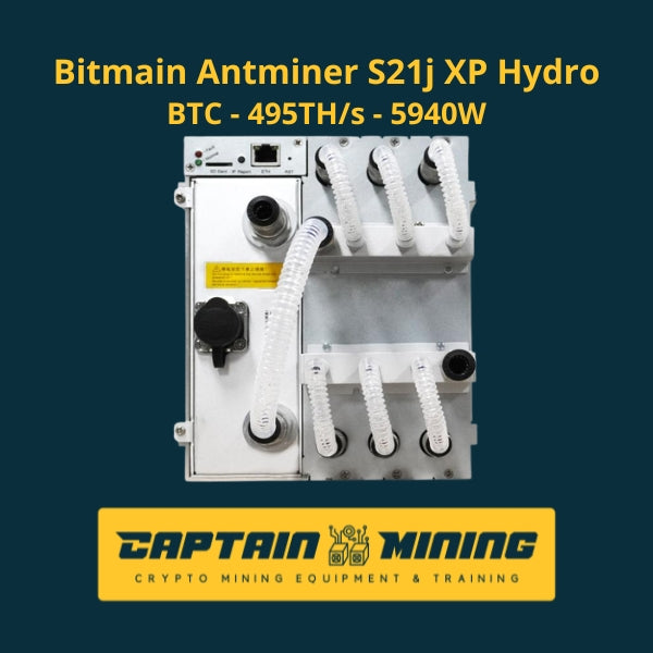 Antminer S21j XP Hydro 495TH/s – Bitmain Hydro Bitcoin ASIC Miner | Buy Now Imagen secundaria del producto