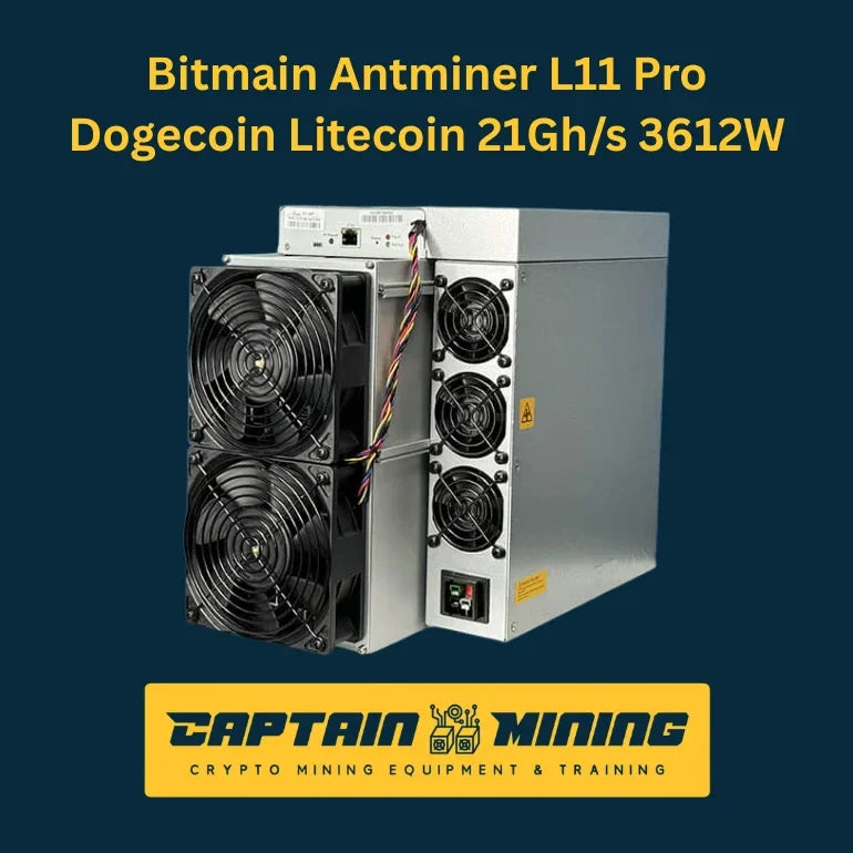 Bitmain Antminer L11 Pro 21Gh/s 3612W Dogecoin Litecoin