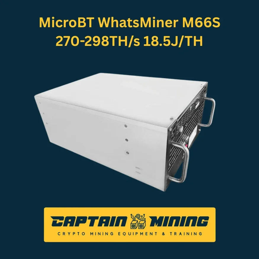 MicroBT WhatsMiner M66S 292T 18.5/TH Bitcoin Mining Machine for Oil Cooling Immersion Equipment