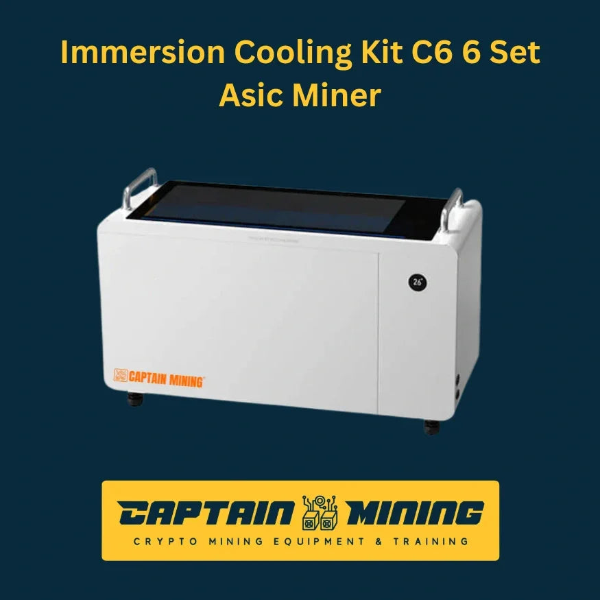 Immersion Cooling Kit C6 Support 6 Asic Miners for Crypto Mining