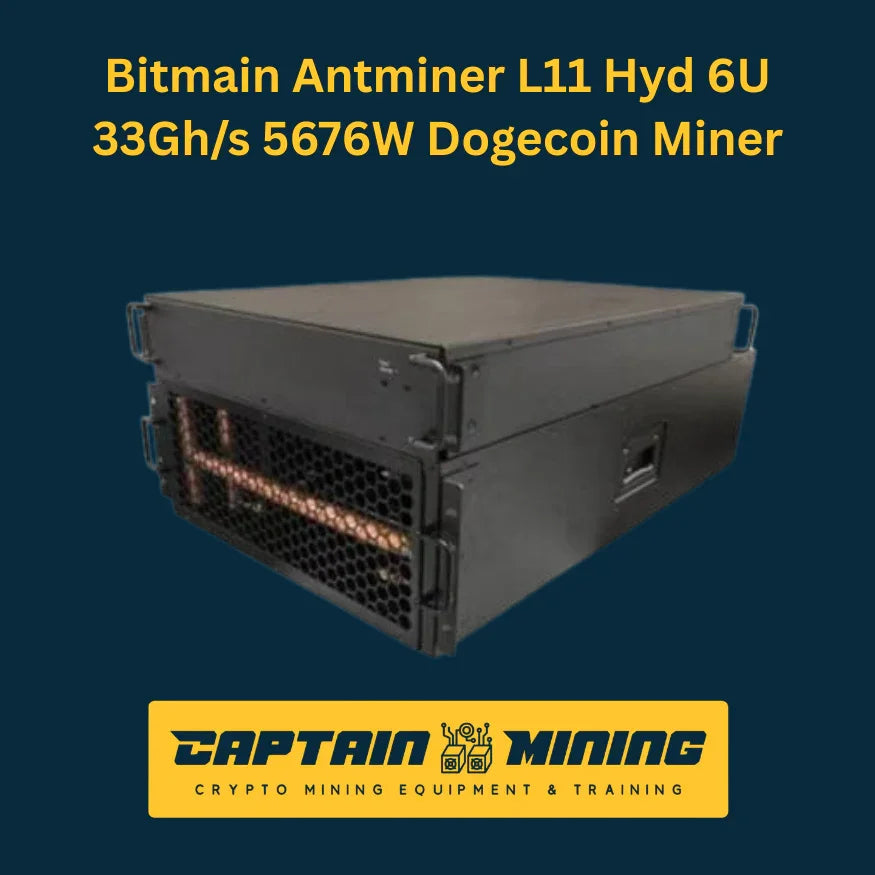 Bitmain Antminer L11 Hyd 6U 33Gh/s 5676W Dogecoin Miner Secondary image