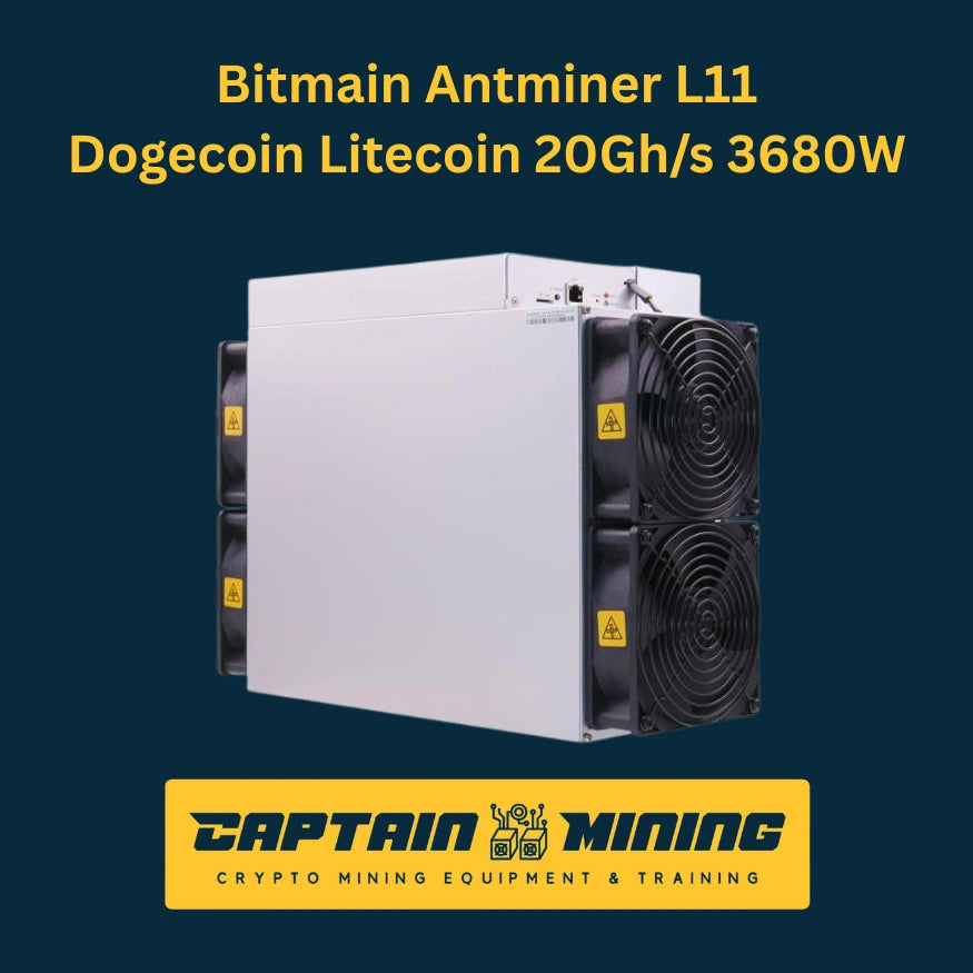 Bitmain Antminer L11 20GH/s – Scrypt Dogecoin Litecoin Miner 3680W