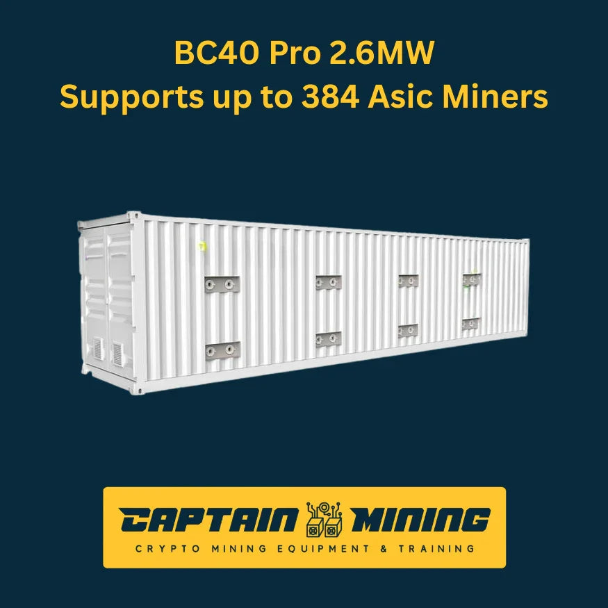 Immersion Cooling Container BC40 PRO Supports Up to 384 Asic Miners Main image