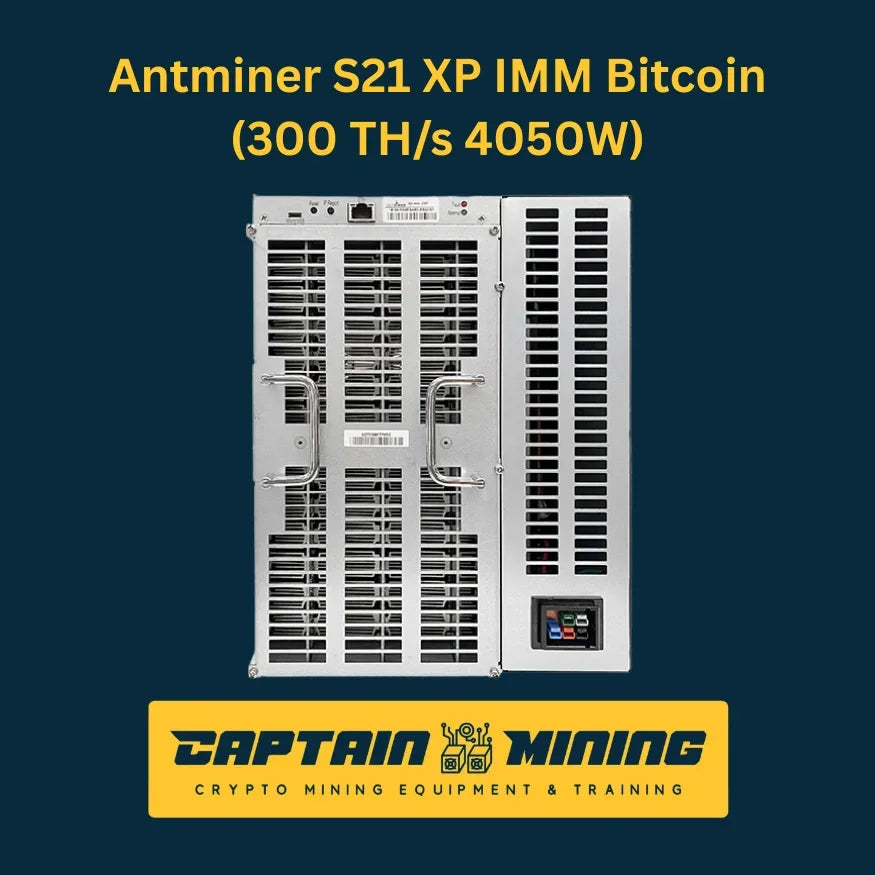 Bitmain Antminer S21 XP IMM 300Th/s 4050W Immersion Bitcoin Miner