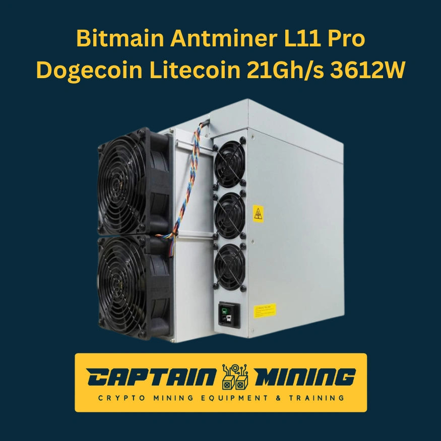 Bitmain Antminer L11 Pro 21GH/s – Scrypt Dogecoin Litecoin Miner 3612W