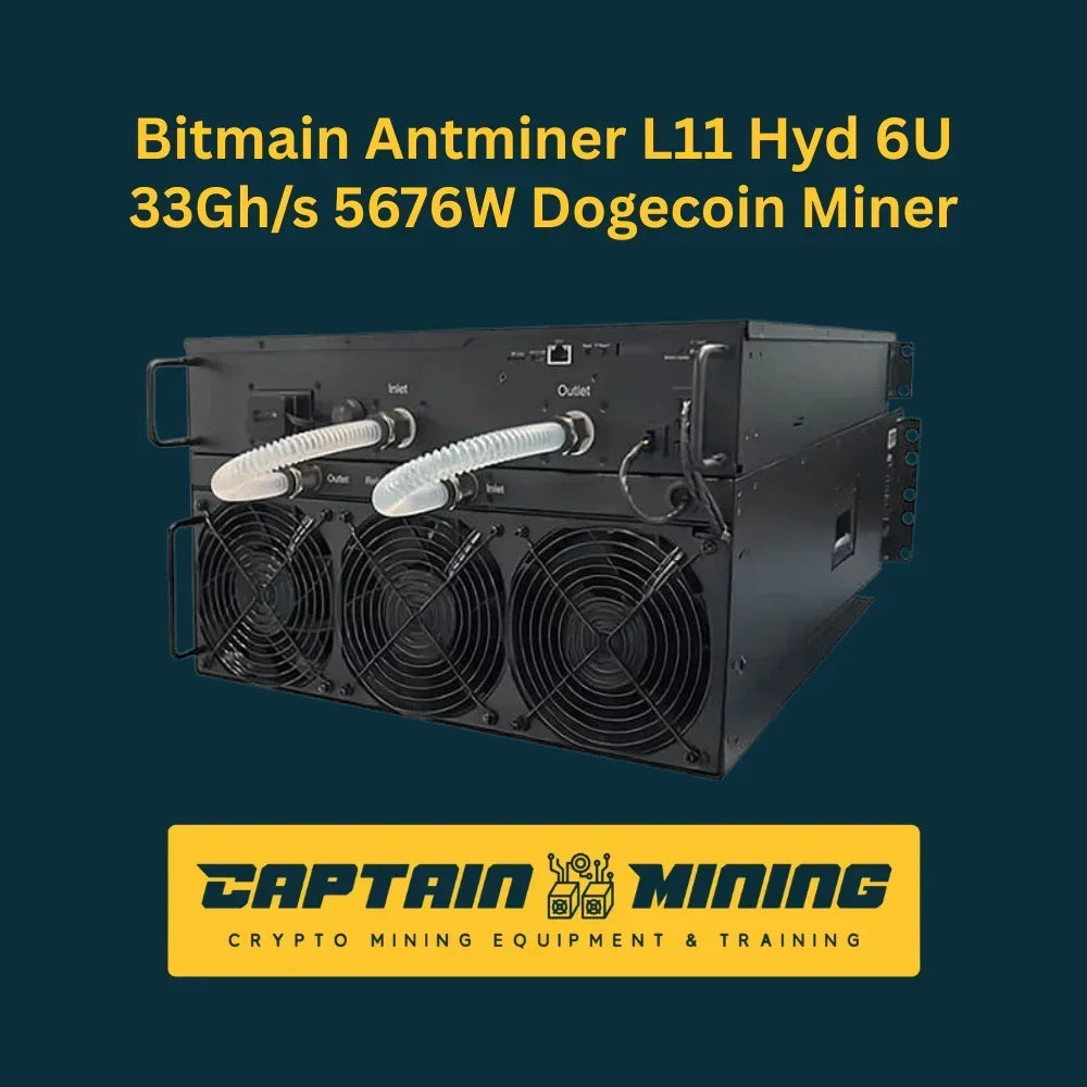Bitmain L11 Hydro water cooled Scrypt miner 33Gh/s