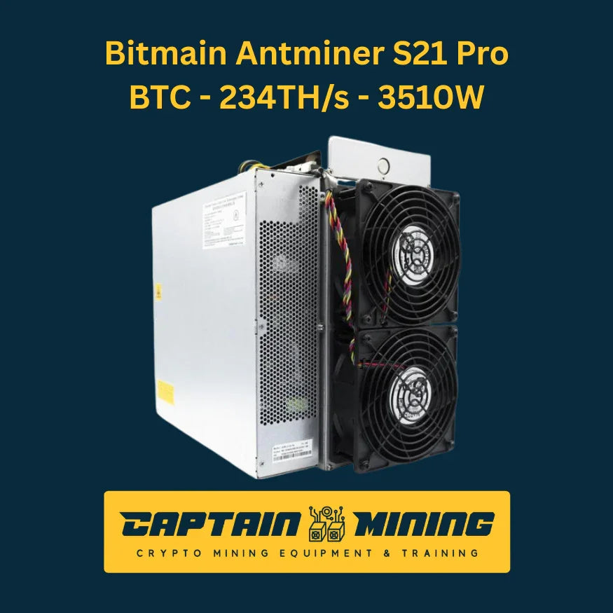 Antminer S21 Pro 234T Bitcoin ASIC Miner Secondary image