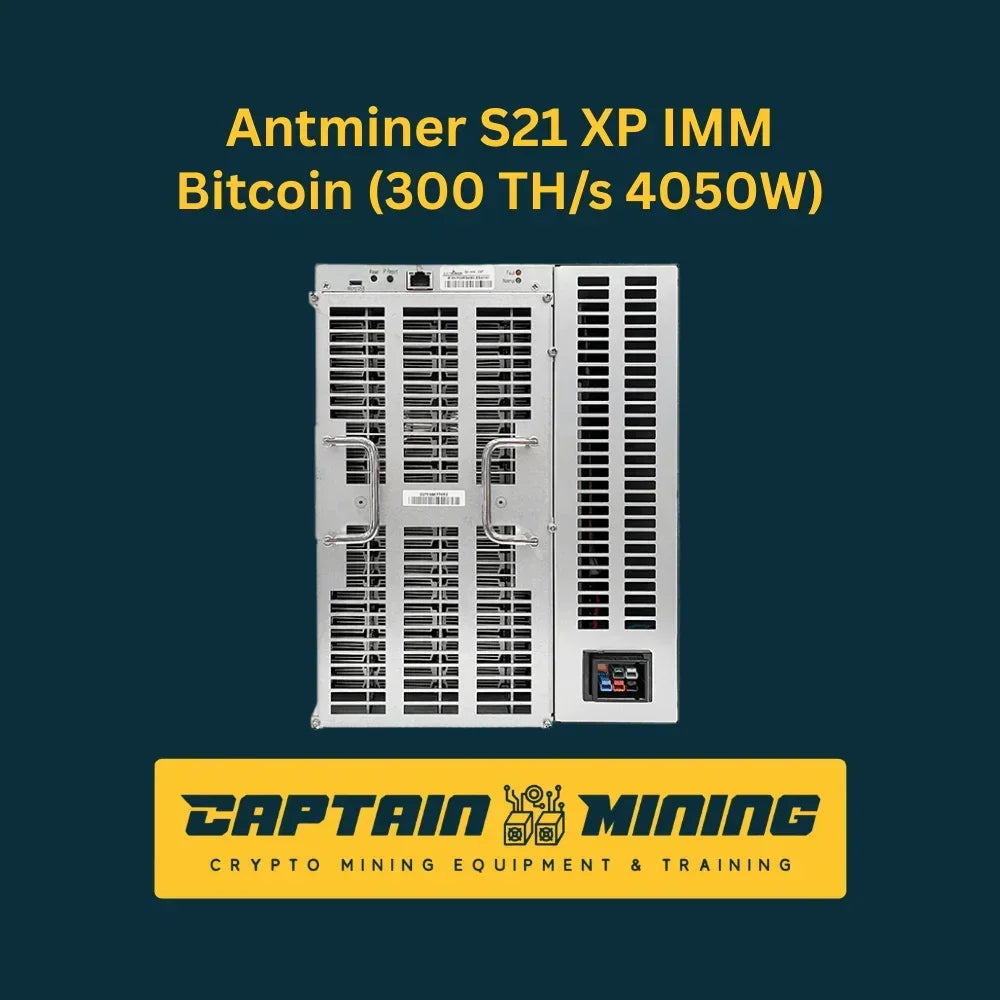 Bitmain Antminer S21 XP IMM 300Th/s SHA-256 mining hardware Imagen principal del producto