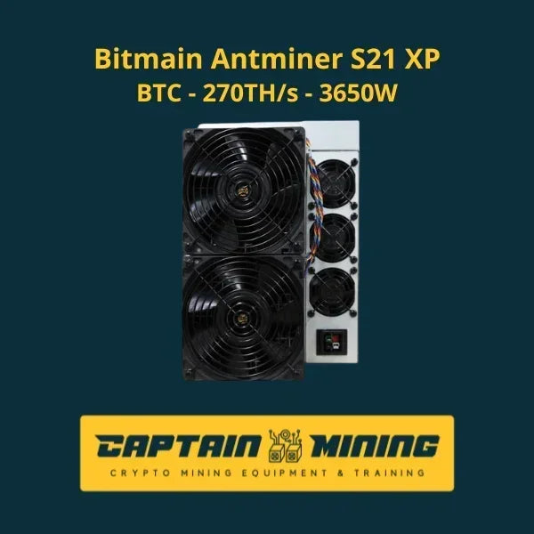 Bitmain Antminer S21 XP with 270 TH/s hashrate and air-cooling system Main image