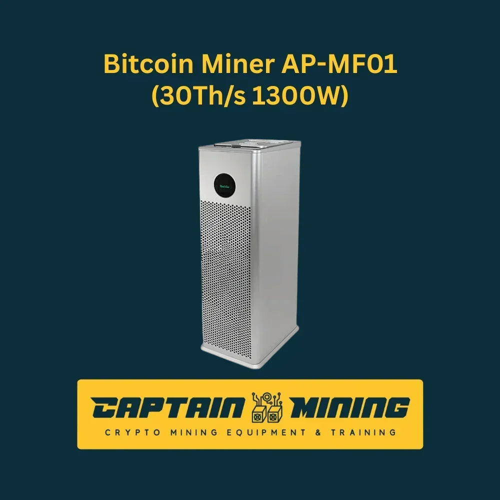 AP-MF01 30Th/s 1300W low power Bitcoin mining hardware for home and hosting