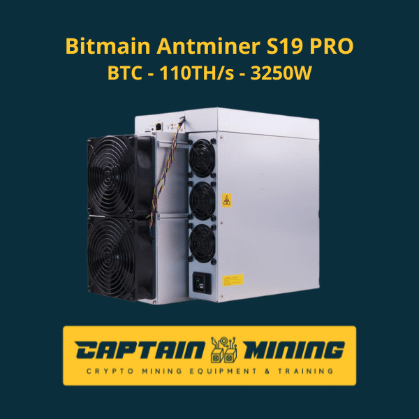 Bitmain Antminer S19 PRO