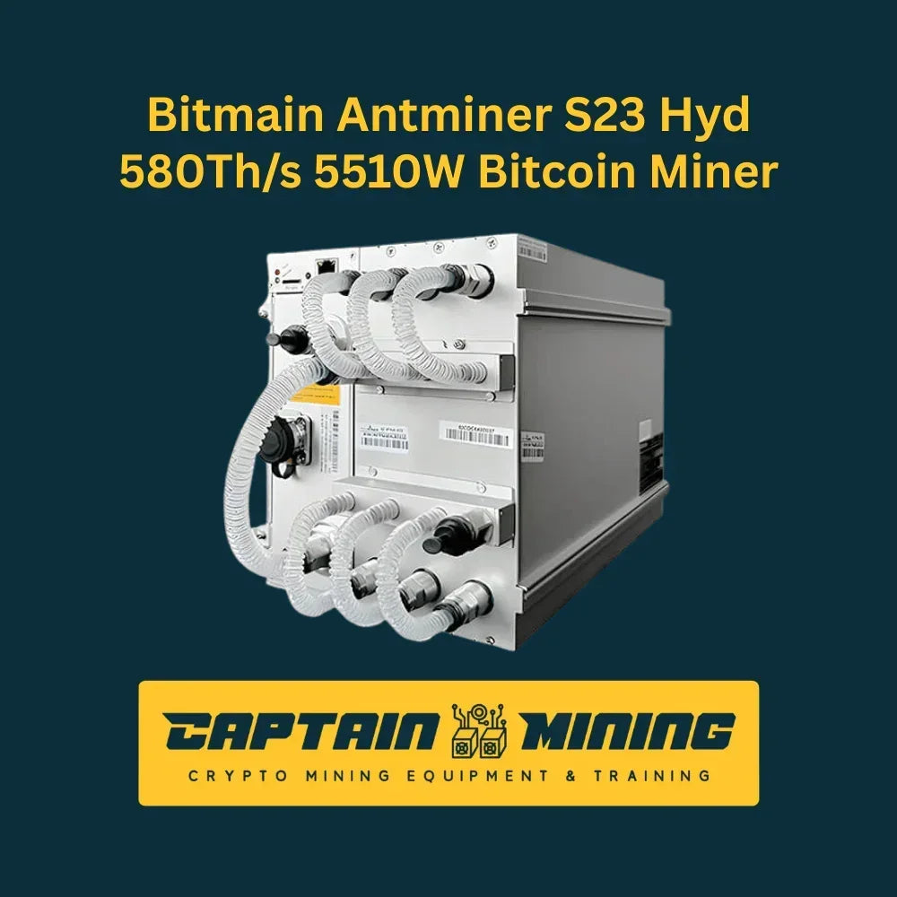 Antminer S23 Hydro water cooled Bitcoin miner 580Th/s Imagen principal del producto