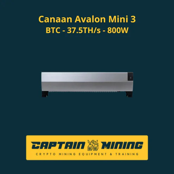 avalon mini 3 bitcoin miner