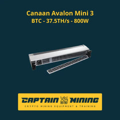 avalon mini 3 bitcoin miner