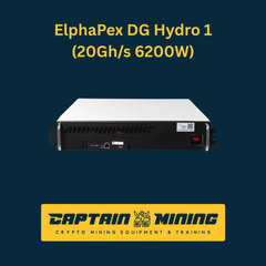 Captain mining ElphaPex_DG_Hydro_1_20Gh_s_6200W_Litcoin_Dogecoin_Bells_Miner
