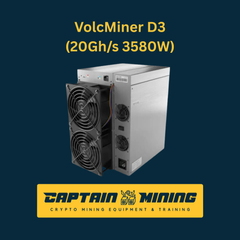 Captain mining VolcMiner_D3_20_GH_s_3580W_Litecoin_Dogecoin_Bells_Miner