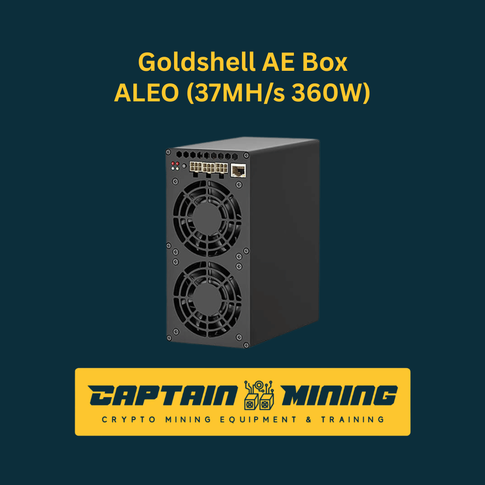 Goldshell AE Box ALEO Alephium miner 37MH/s low power crypto hardware