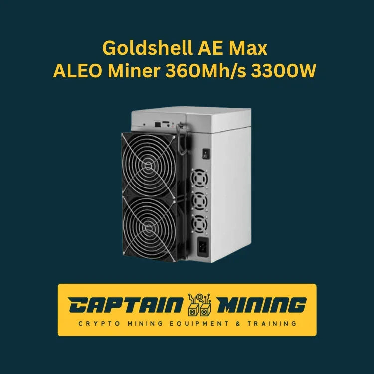 Goldshell AE Max ALEO 3300W industrial Alephium mining rig