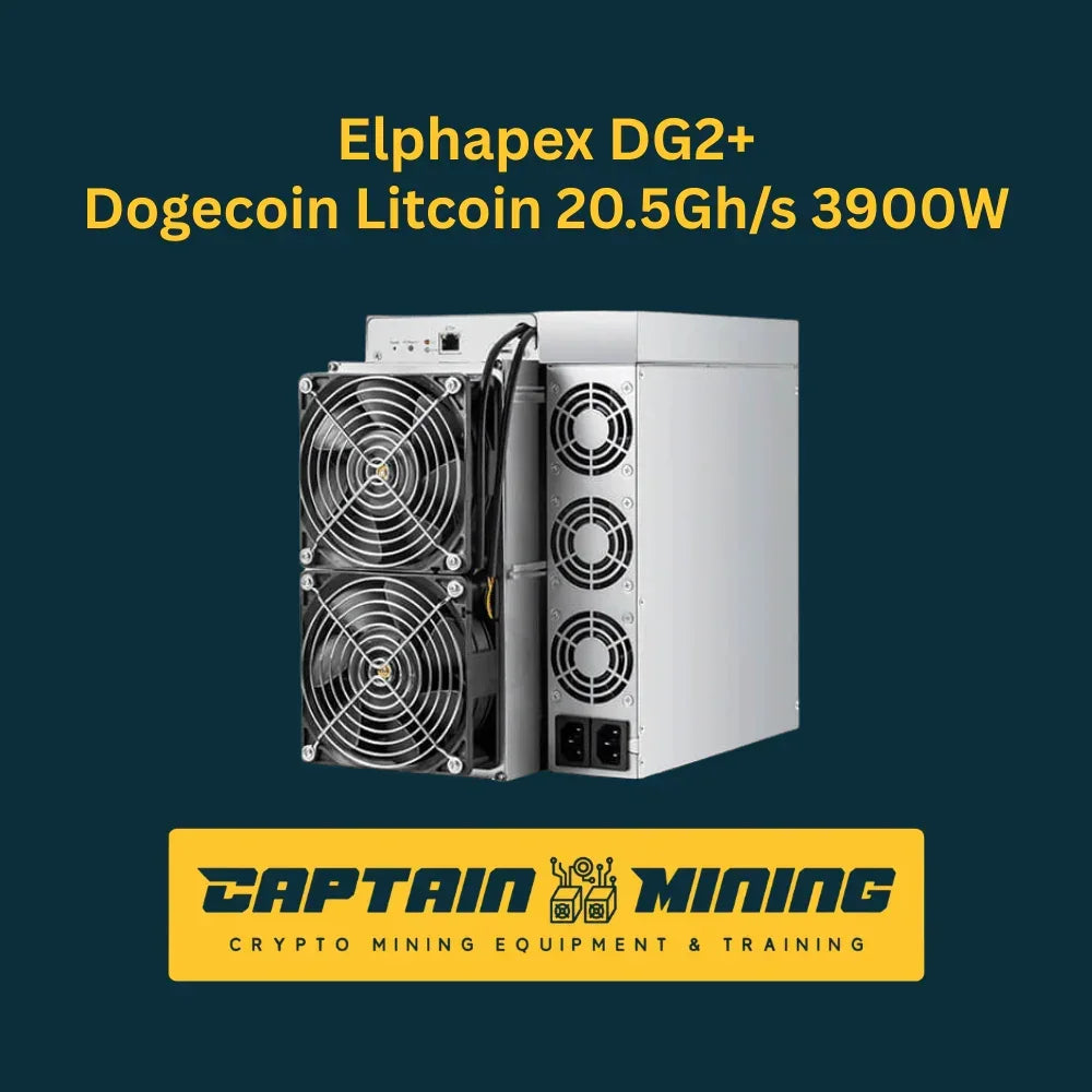 Elphapex DG2+ 20.5Gh/s 3900W Dogecoin Litcoin Bells Miner