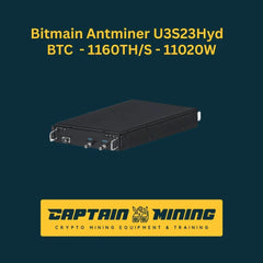 Bitmain Antminer U3S23Hyd. 1160Th 11020W Bitcoin Miner Hydro Cooling