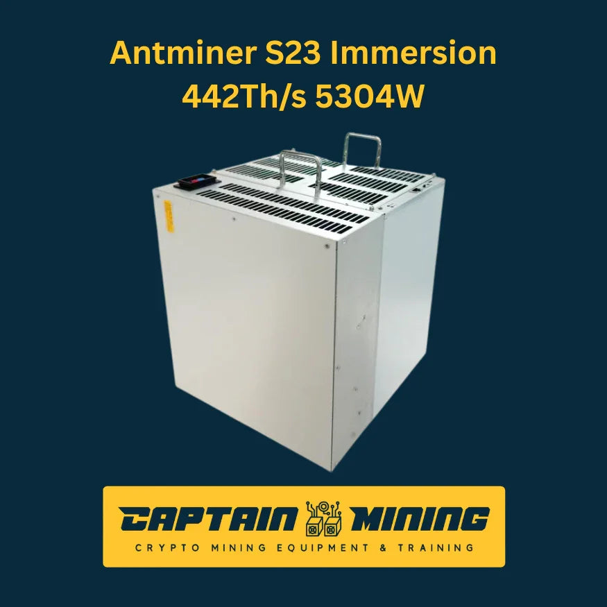 Bitmain Antminer S23 Inmersión 442TH/s – Minero de Bitcoin SHA-256 5304W Imagen secundaria del producto