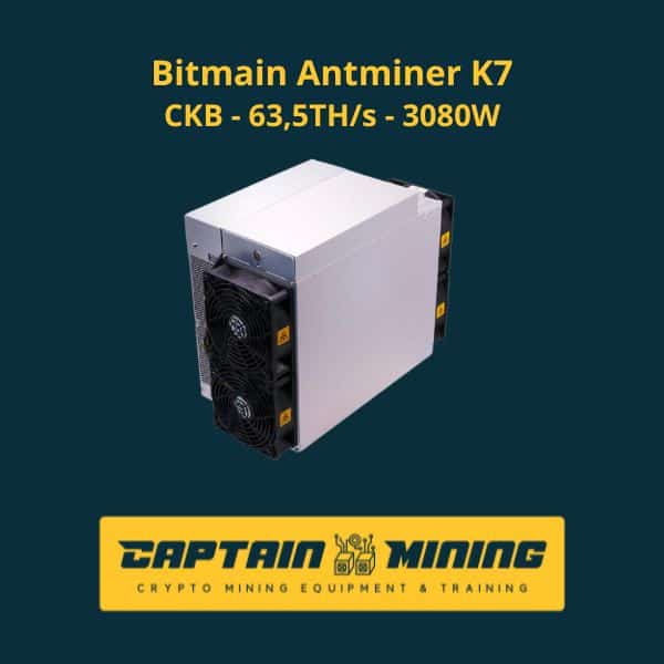 BITMAIN ANTMINER K7 BACK