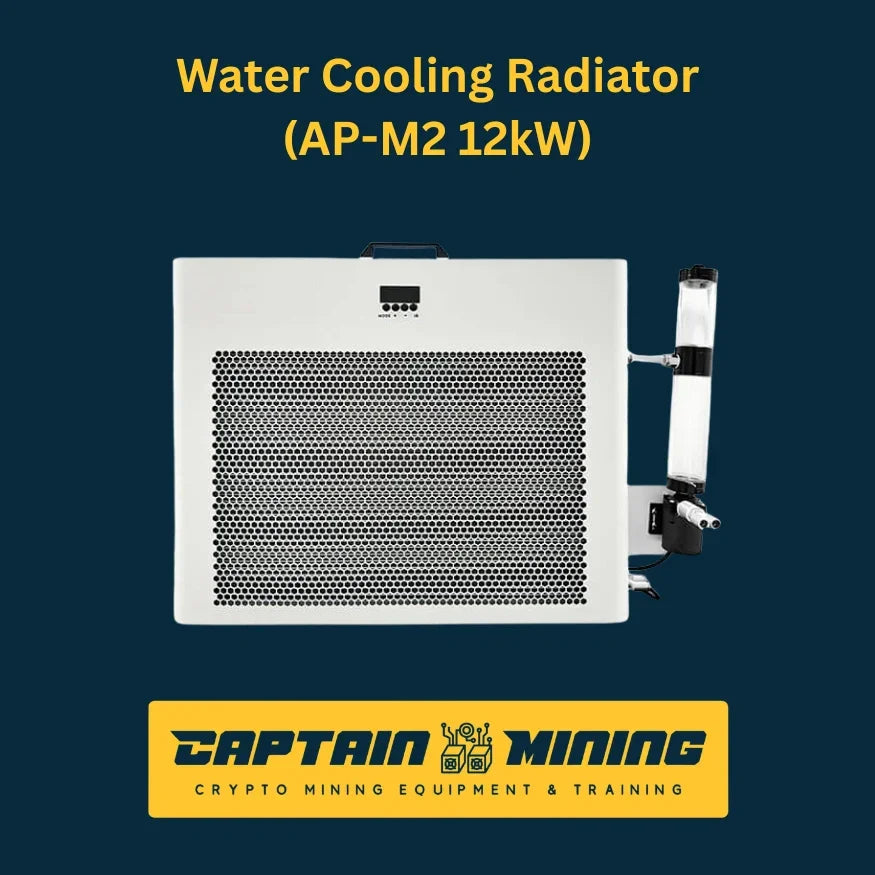 AP-M2 Water Cooling Radiator 12kW - Support 2 ASIC Miners Crypto Mining Equipment