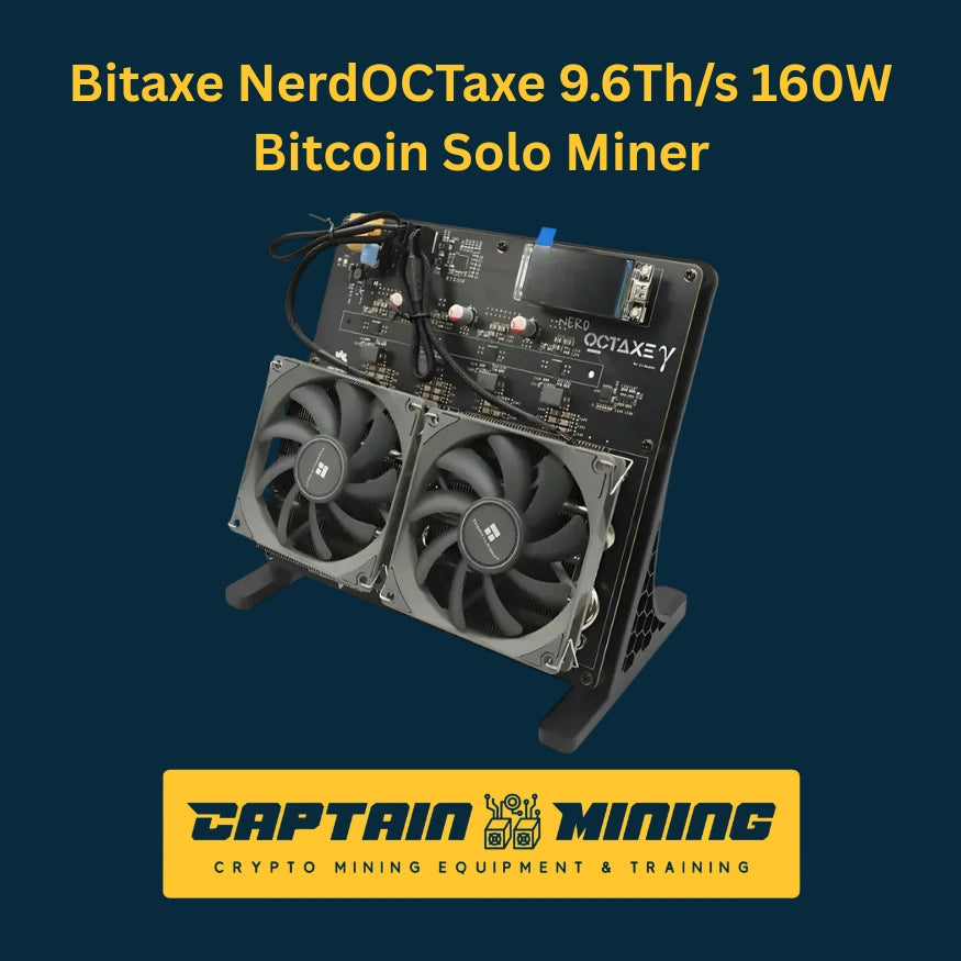Bitaxe NerdOCTaxe 9.6Th/s 160W Bitcoin Solo Miner Secondary image