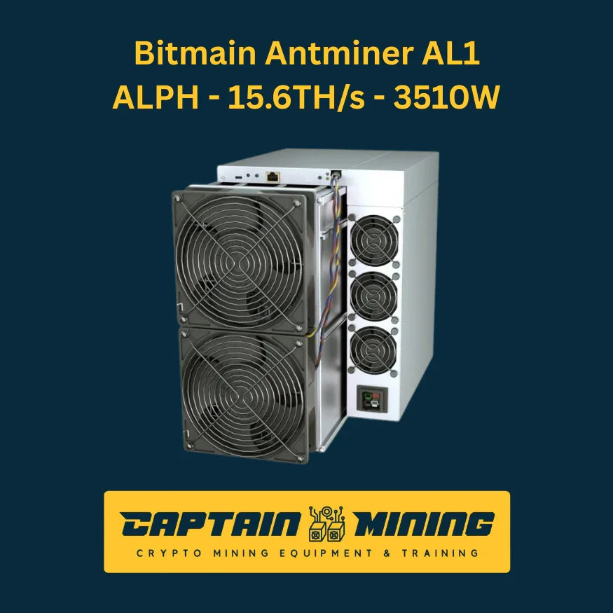Bitmain Antminer AL1 ALPH-15.6TH/s 3510W - Alephium Mining Equipment - CaptainMining