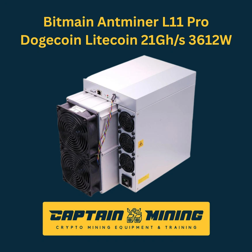 Bitmain Antminer L11 Pro 21GH/s – Scrypt Dogecoin Litecoin Miner 3612W Secondary image