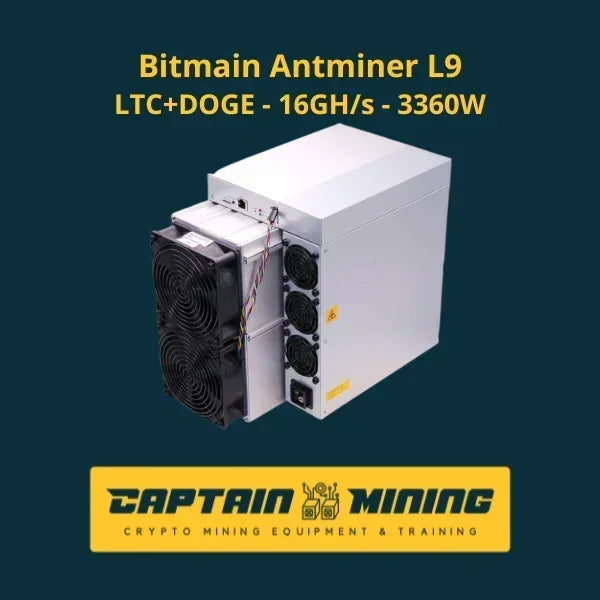 Minerador Bitmain Antminer L9 de 16 GH/s para Dogecoin e Litecoin – Scrypt ASIC Imagem secundária do produto
