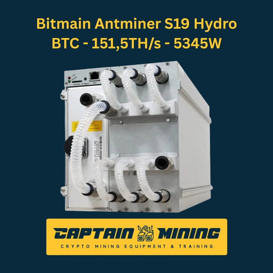 Bitmain Antminer S19 Hydro 151TH/s – Water-Cooled Bitcoin ASIC Miner Secondary image