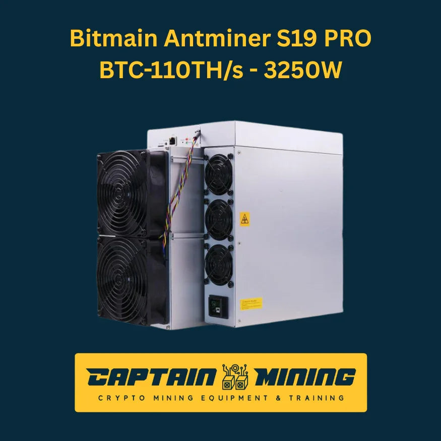 Bitmain Antminer S19 Pro 110TH/s – Machine de Minage Bitcoin SHA-256 Image secondaire du produit