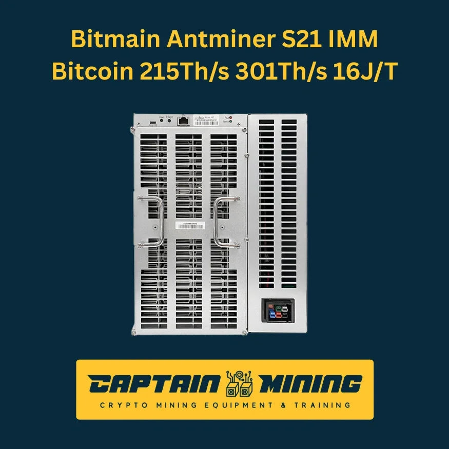 Bitmain Antminer S21 Immersion 215TH/s – SHA-256 Bitcoin Immersion Miner Secondary image